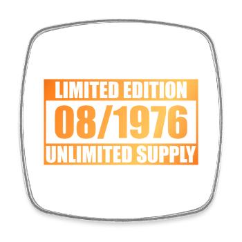 50th Anniversary Limited Edition - ꝏ Supply 08/1976 - Square fridge magnet - white - Front