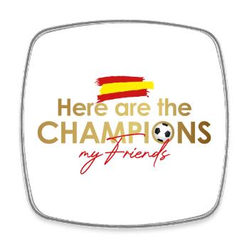 spain_champions - Square fridge magnet - white - Front