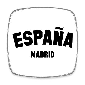 MADRID Espagne Espana Espagne - Magnet carré - blanc - Devant