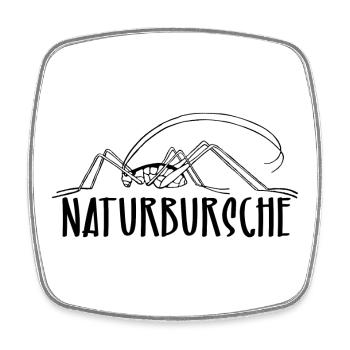 Outdoorsman - Square fridge magnet - white - Front