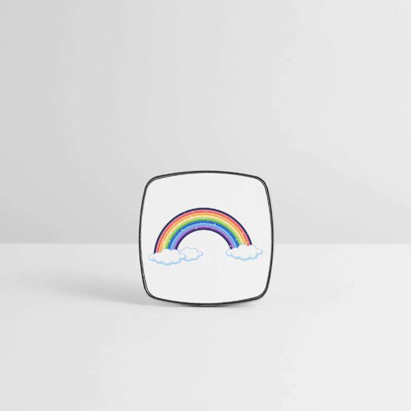 Square fridge magnet