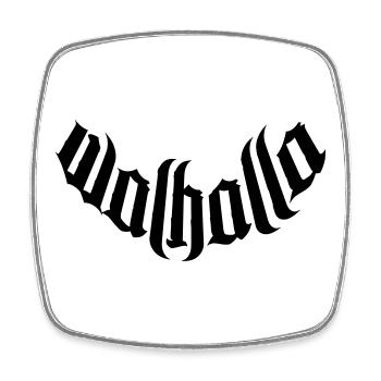 walhalla vikings viking sticker wikinger sticker - Viereckiger Kühlschrankmagnet - Weiß - Vorne