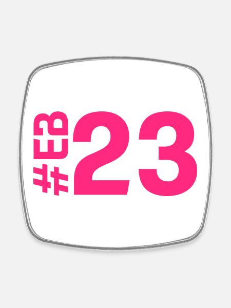 EB23 - Magnet carré - blanc
