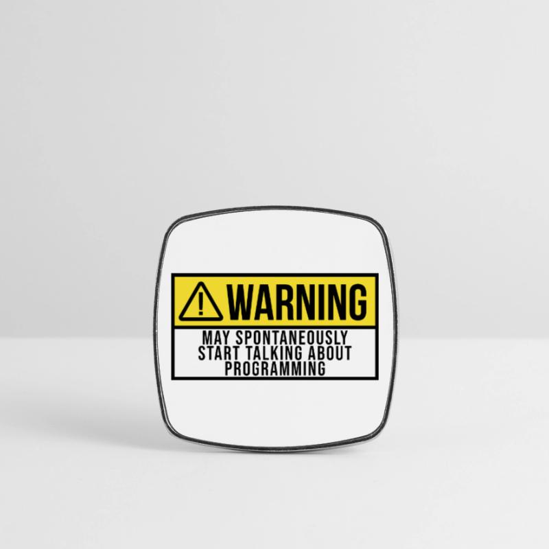 Programming Square fridge magnet
