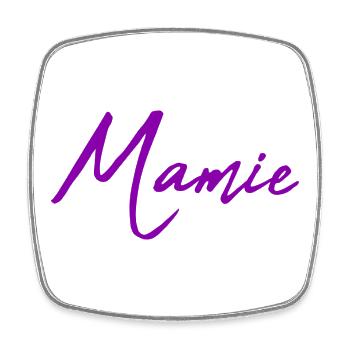 GRANNY. MOTHER'S DAY. HAPPY BIRTHDAY GRANDMA. I LOVE YOU - Square fridge magnet - white - Front