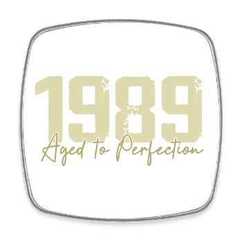 Original 1989 Rétro 1989 Cadeau d’anniversaire 1989 - Magnet carré - blanc - Devant