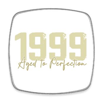 Original 1999 Rétro 1999 Cadeau d’anniversaire 1999 - Magnet carré - blanc - Devant