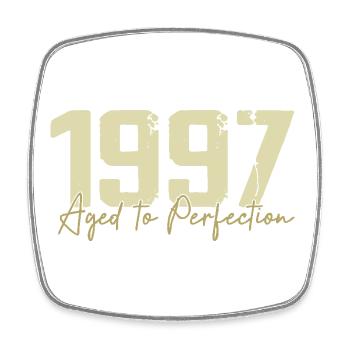 Original 1997 Retro 1997 Birthday Gift 1997 - Square fridge magnet - white - Front