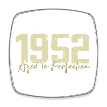 Original 1952 Retro 1952 Birthday Gift 1952 - Square fridge magnet - white - Front