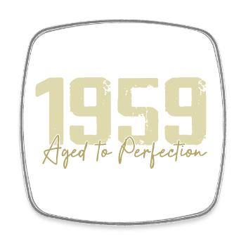 Original 1959 Rétro 1959 Cadeau d’anniversaire 1959 - Magnet carré - blanc - Devant