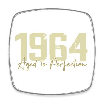 Original 1964 Rétro 1964 Cadeau d’anniversaire 1964 - Magnet carré - blanc - Devant