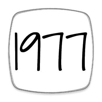 1971 Anniversary 1971 Legends Were Born in 1971 - Square fridge magnet - white - Front