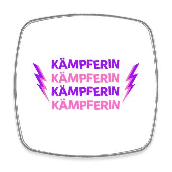 Fighter - You're strong - you can do it! - Square fridge magnet - white - Front