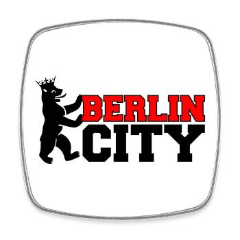 berlin_city_2 - Magnet carré - blanc - Devant