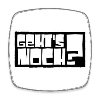 Is it still possible? - Square fridge magnet - white - Front