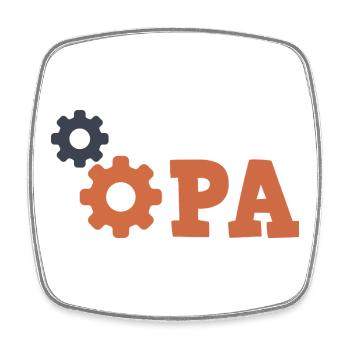 Grandpa Gear Repair - Mechanic Repair Car - Square fridge magnet - white - Front