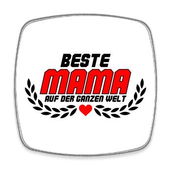 Best mom in the whole world - Square fridge magnet - white - Front