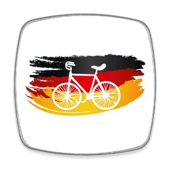 Artistic Cycling, Artistic Cycling, Indoor Cycling, Germany - Square fridge magnet - white - Front