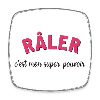 Humor - Complaining is my superpower - Square fridge magnet - white - Front