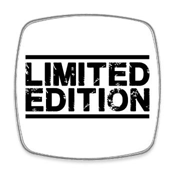 Édition limitée - Magnet carré - blanc - Devant