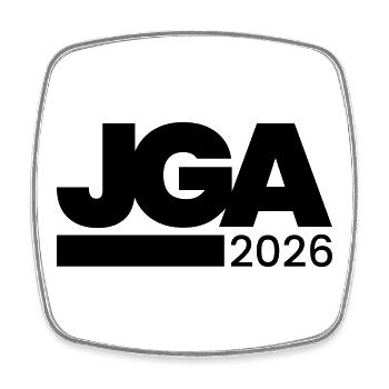 Jga 2026 Bachelor Party - Square fridge magnet - white - Front