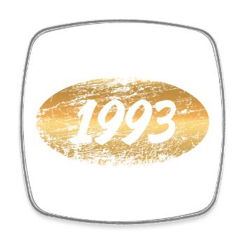 Métaux précieux 1993 - Magnet carré - blanc - Devant