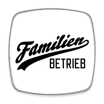 Entreprise familiale - Magnet carré - blanc - Devant