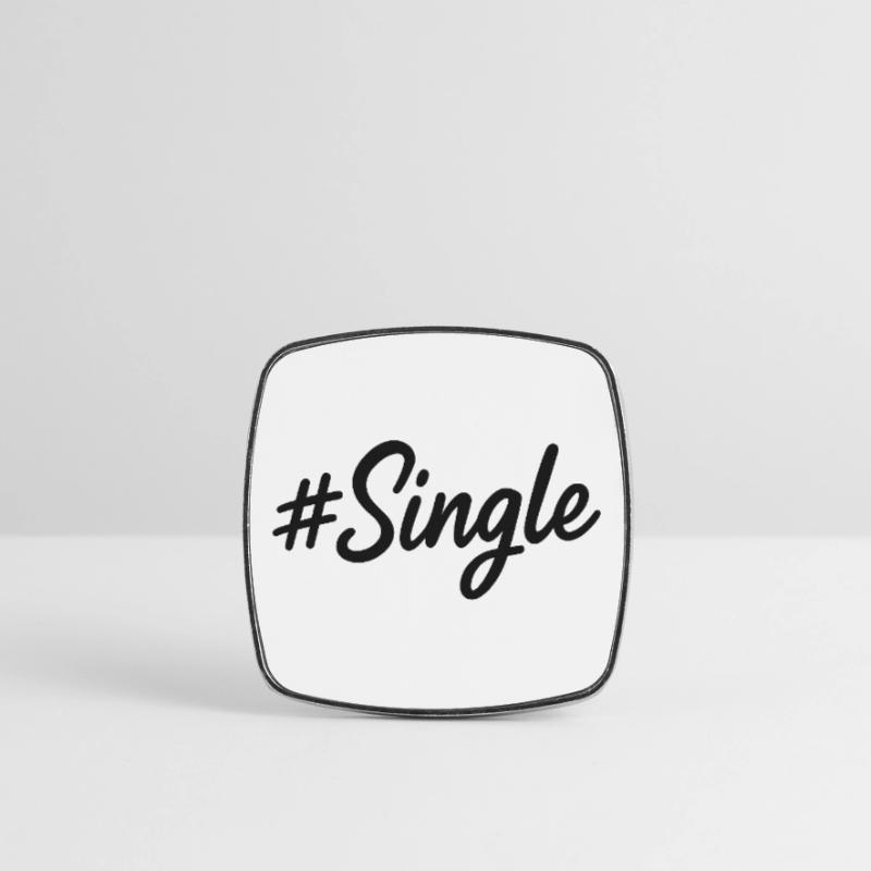 #Single – Conception d’une déclaration en écriture manuscrite Magnet carré