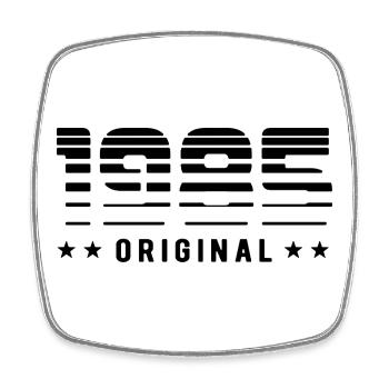 Original 1985 Édition Limitée - Anniversaire - Magnet carré - blanc - Devant