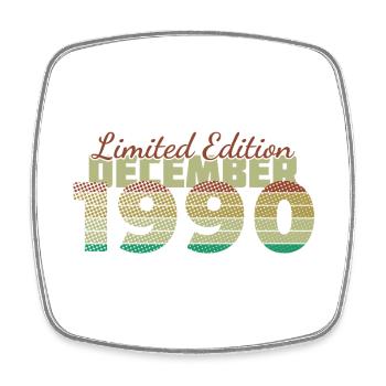 35th Anniversary Limited Edition (SCR) 12/1990 - Square fridge magnet - white - Front