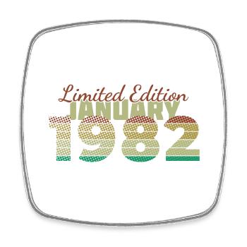 44e anniversaire Édition Limitée (SCR) 01/1982 - Magnet carré - blanc - Devant