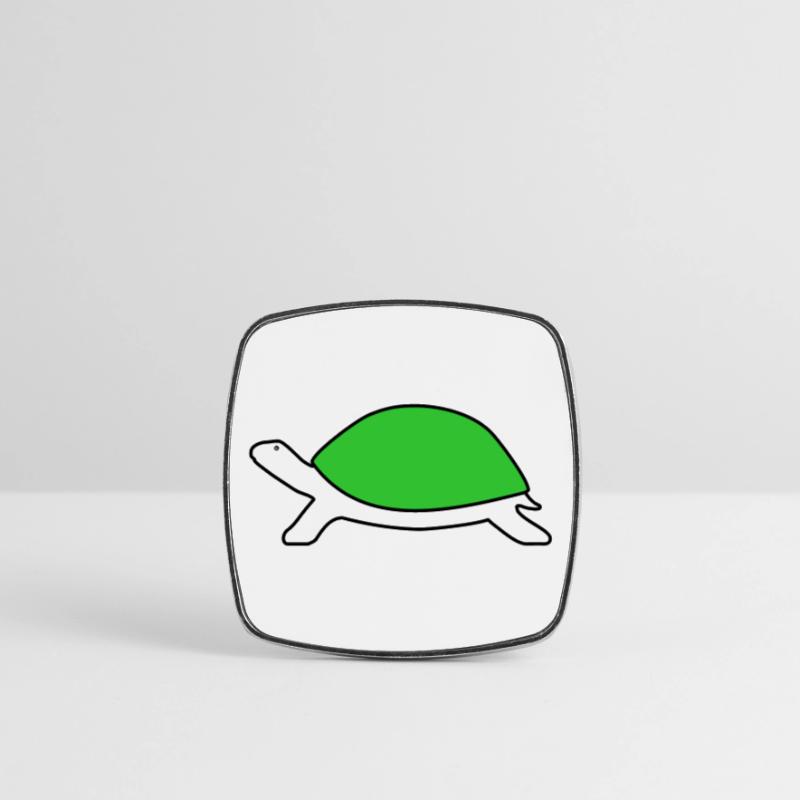 Turtle Square fridge magnet