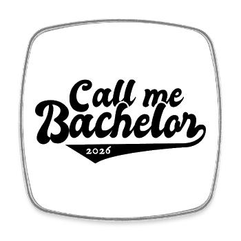 Graduation 2026 Graduation Bachelor's Degree - Square fridge magnet - white - Front