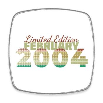 22e anniversaire Édition Limitée (SCR) 02/2004 - Magnet carré - blanc - Devant