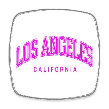 Lettrage Neon Arch Los Angeles - Magnet carré - blanc - Devant