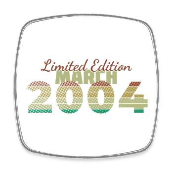 22e anniversaire Édition Limitée (SCR) 03/2004 - Magnet carré - blanc - Devant