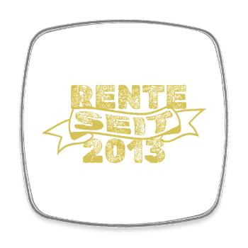 Pensioners 2013 - Square fridge magnet - white - Front