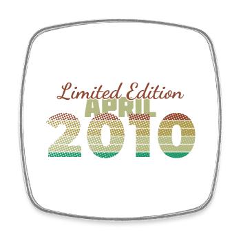 16th Anniversary Limited Edition (SCR) 04/2010 - Square fridge magnet - white - Front