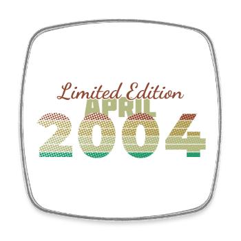22nd Birthday Limited Edition (SCR) 04/2004 - Square fridge magnet - white - Front