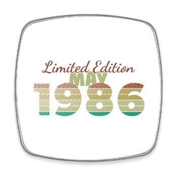 40e anniversaire Édition Limitée (SCR) 05/1986 - Magnet carré - blanc - Devant