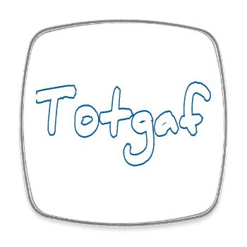 Totgaf - Viereckiger Kühlschrankmagnet - Weiß - Vorne
