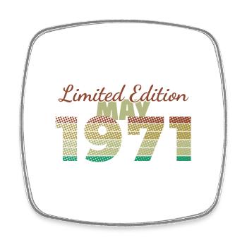 55e anniversaire Édition Limitée (SCR) 05/1971 - Magnet carré - blanc - Devant