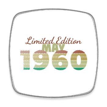 66e anniversaire Édition Limitée (SCR) 05/1960 - Magnet carré - blanc - Devant