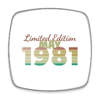 45e anniversaire Édition Limitée (SCR) 05/1981 - Magnet carré - blanc - Devant