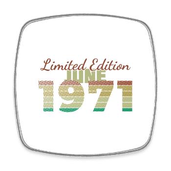 55e anniversaire Édition Limitée (SCR) 06/1971 - Magnet carré - blanc - Devant