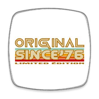 Original aus 76 Limited Edition - Viereckiger Kühlschrankmagnet - Weiß - Vorne