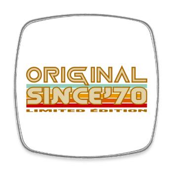 Original Since 70s Retro Edition - Magnet carré - blanc - Devant