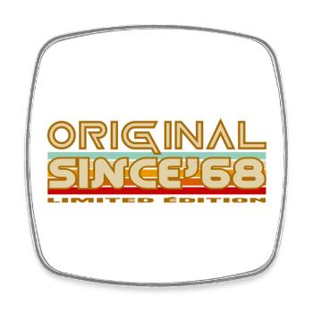 Original 68 Limited Edition - Square fridge magnet - white - Front
