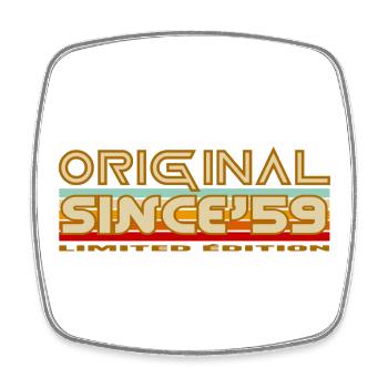 Original 1959 Limited Edition - Square fridge magnet - white - Front