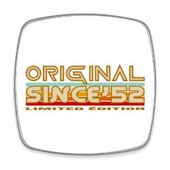 Original52 Limited Edition - Square fridge magnet - white - Front